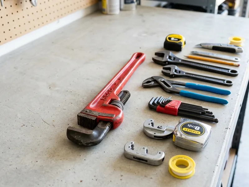Professional plumbers in Pagedale, MO equipped with top-tier tools for residential and commercial plumbing services.